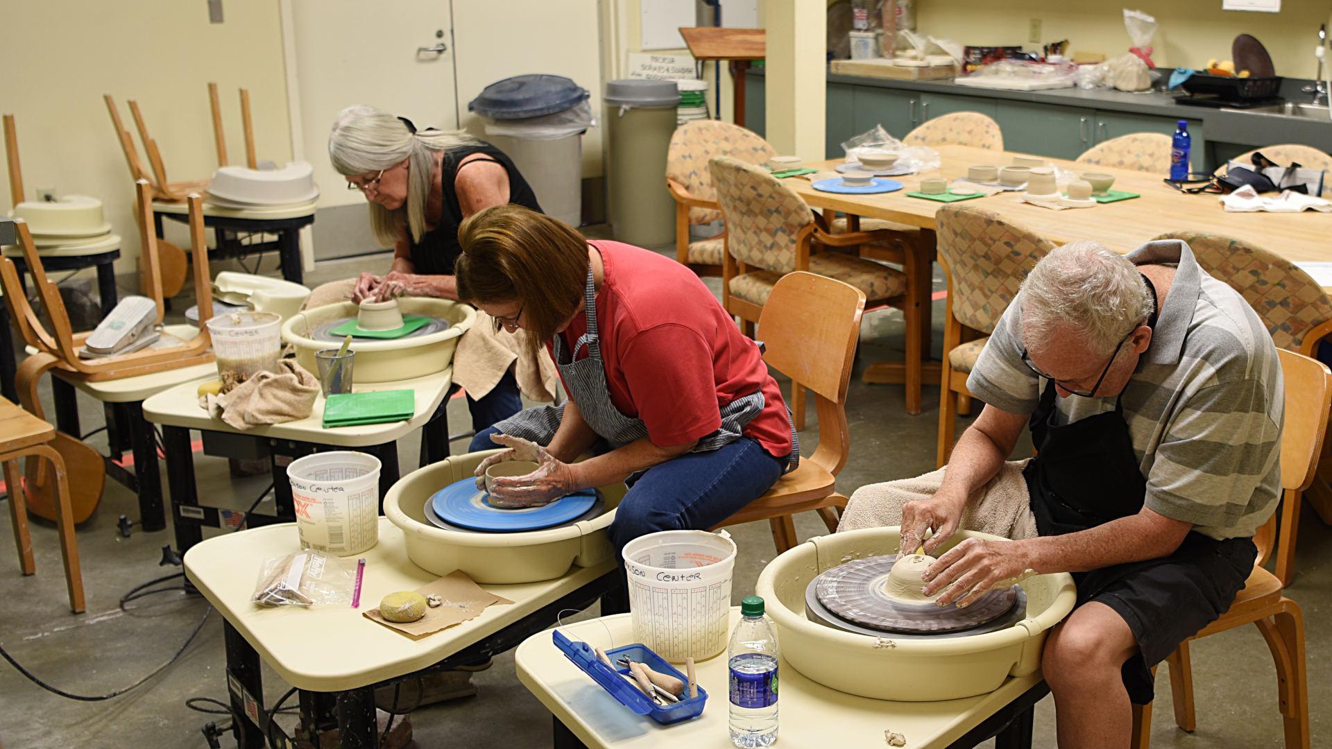 FIND YOUR CENTER POTTERY CLASS — mind . body . clay